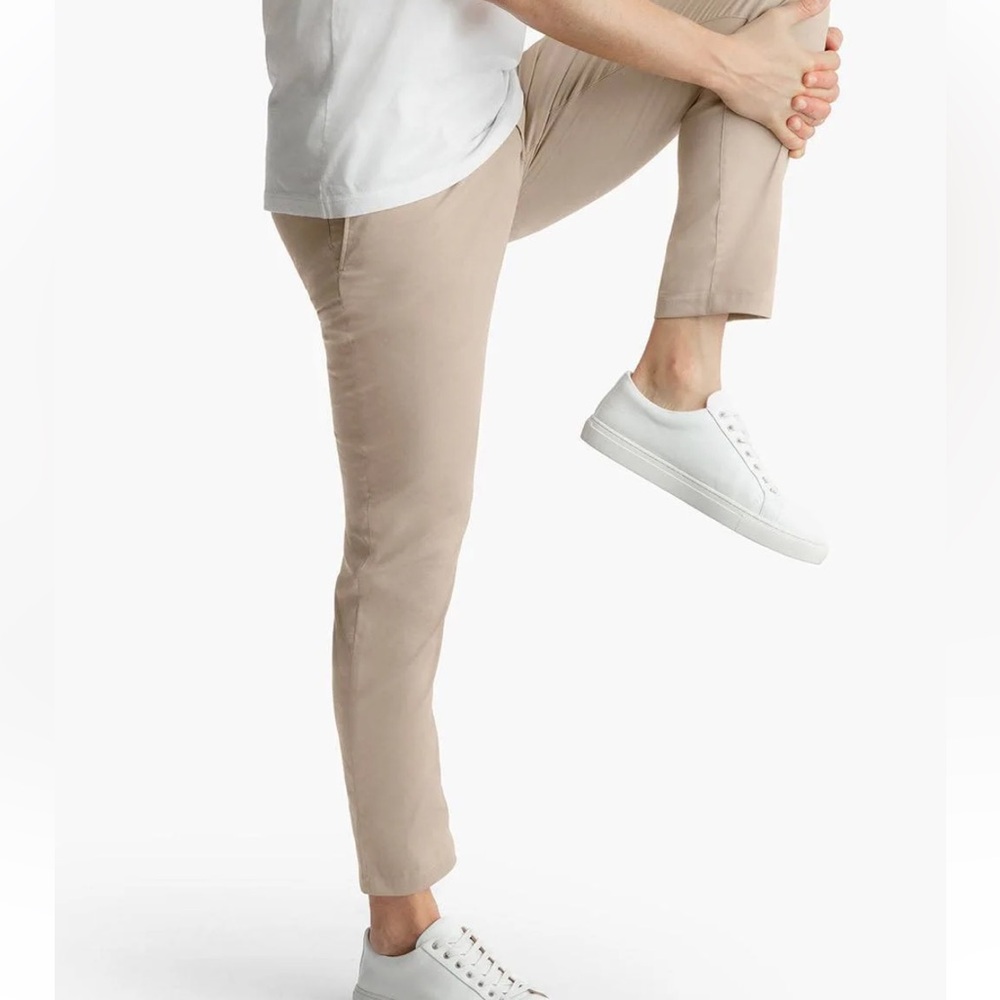 Bird dogs Stretchy chino pants in khaki 32x32 men’s